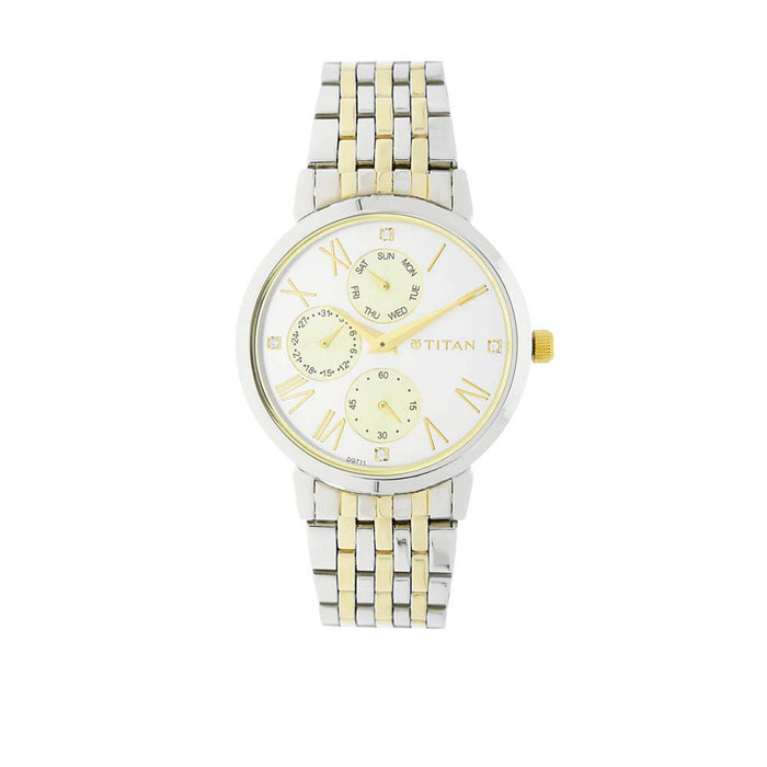 Titan Stainless Steel Strap Watch for Women 2569BM02