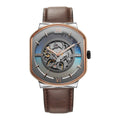 Titan Techno Beats Anthracite Dial Automatic Leather Strap watch for Men 1893KL01