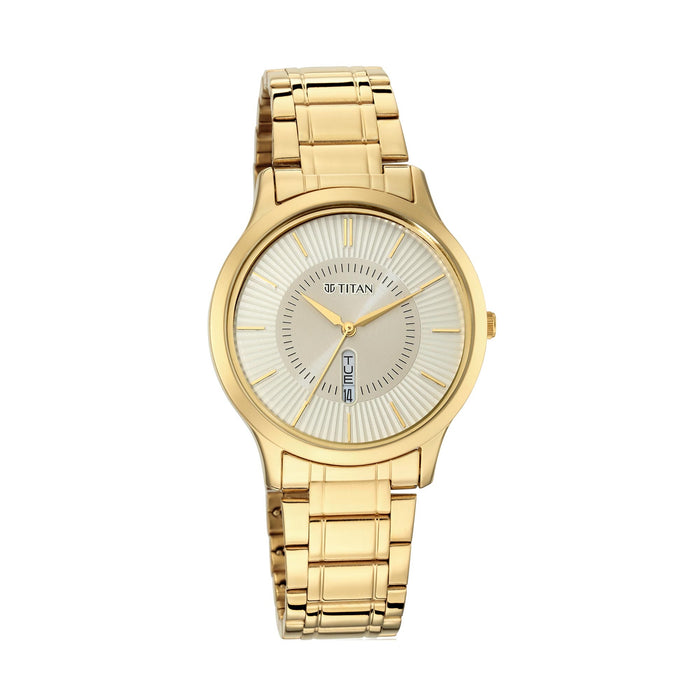 Titan Titan Lagan collection Analog Yellow Dial Men's Watch 1845YM01/NN1845YM01/NP1845YM01, Yellow