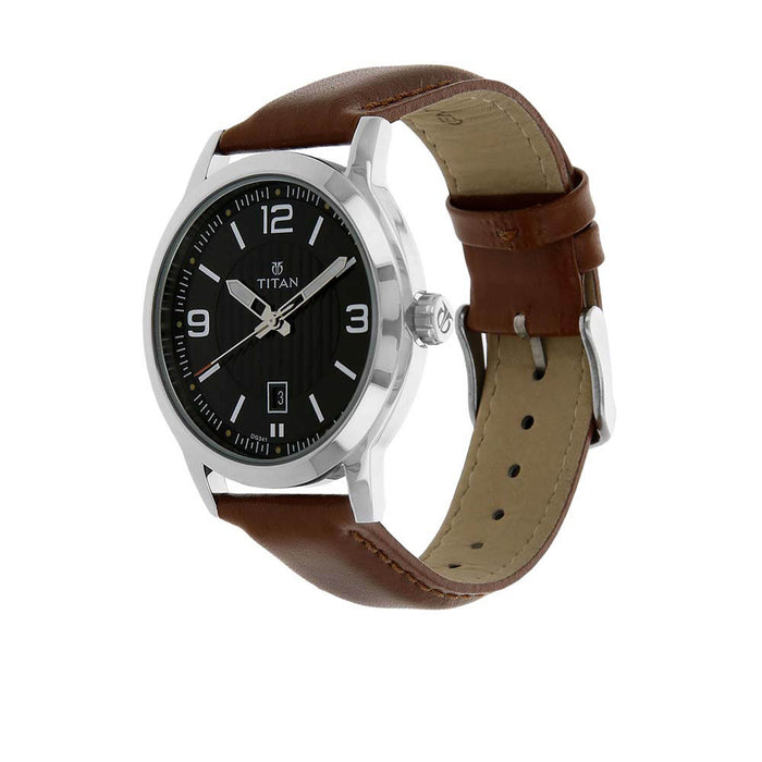 Titan Titan Neo Analog Black Dial Men's Watch NM1730SL02/NN1730SL02