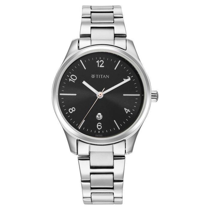 Titan Trendsetters Black Dial 2639SM08