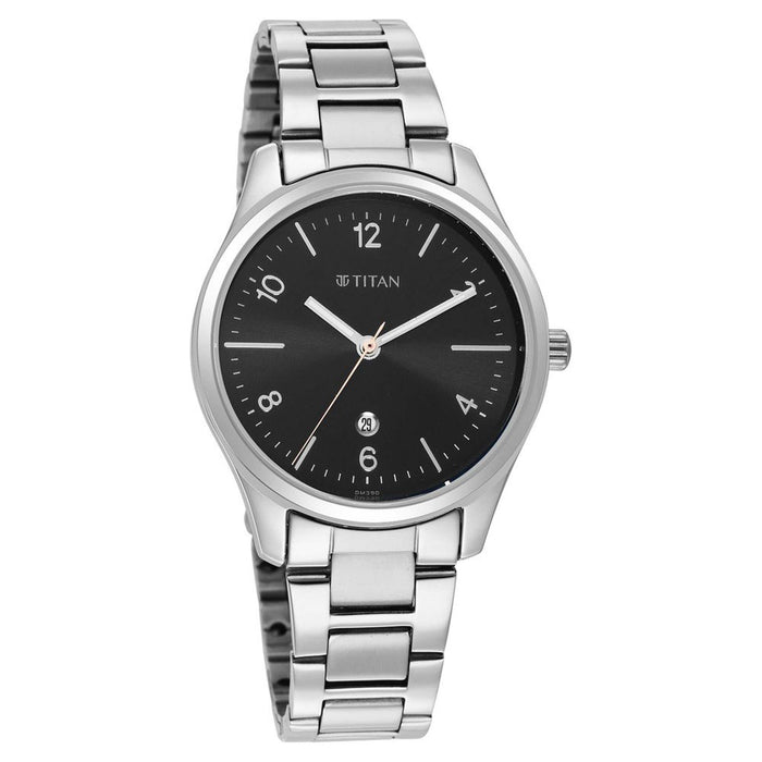 Titan Trendsetters Black Dial 2639SM08