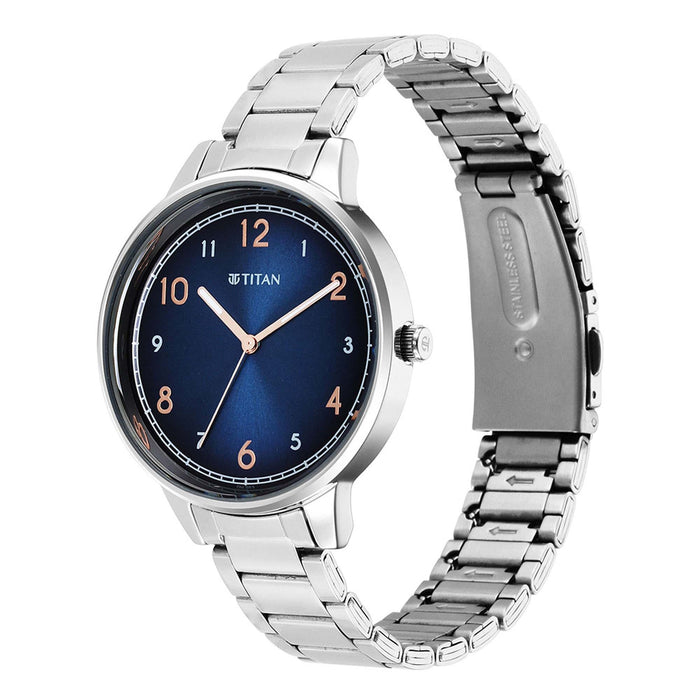 Titan Trendsetters Blue Dial 2648SM04