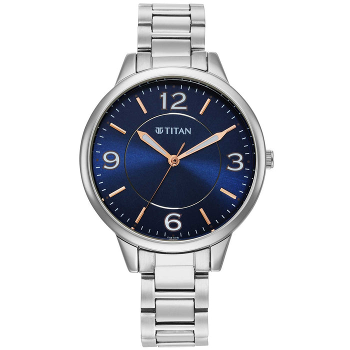TITAN Trendsetters Blue Dial, bracelet