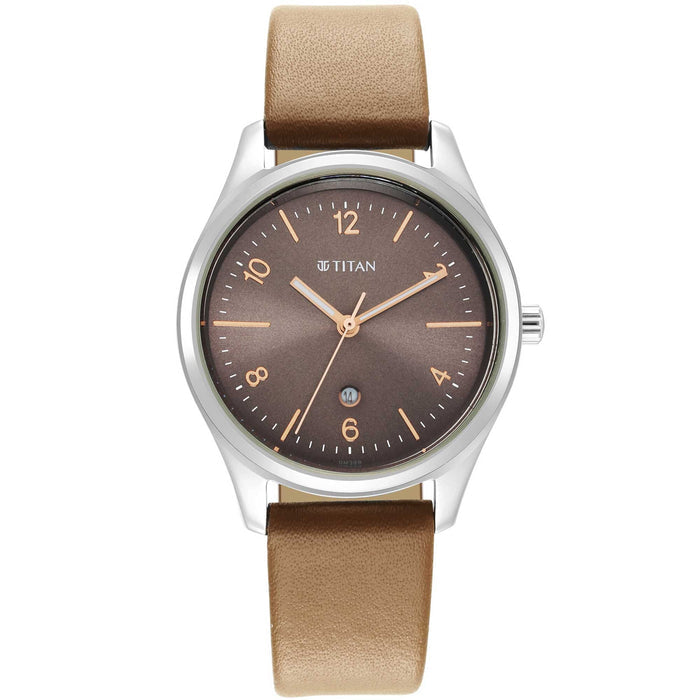Titan Trendsetters Brown Dial 2639SL12