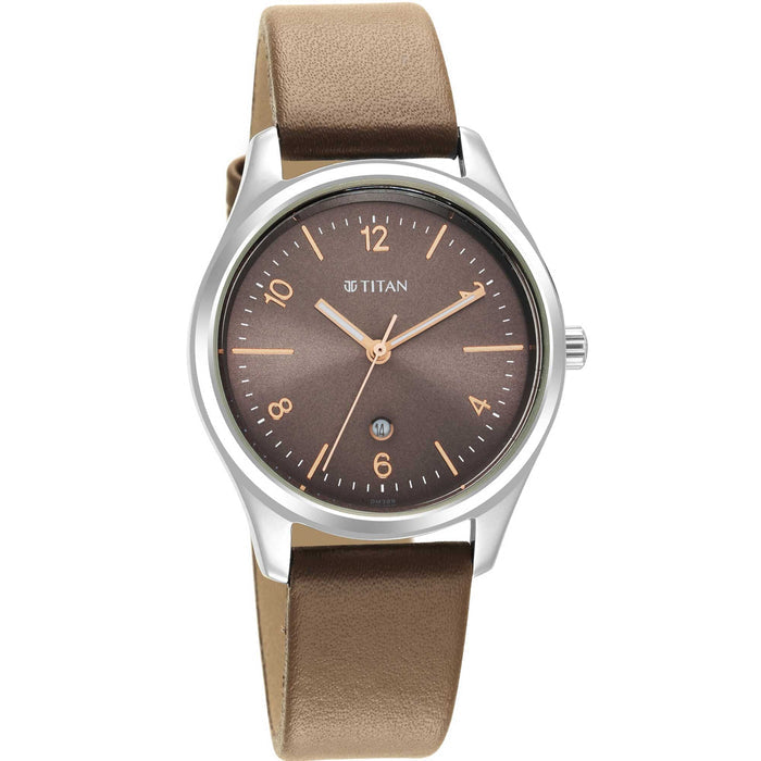 Titan Trendsetters Brown Dial 2639SL12