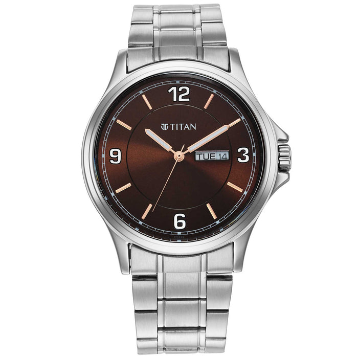 TITAN Trendsetters Dark Brown Dial