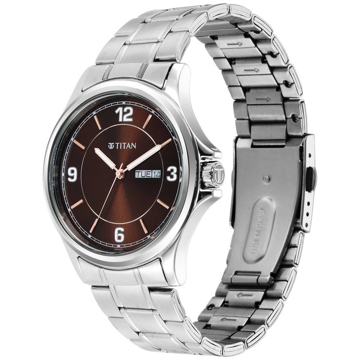 TITAN Trendsetters Dark Brown Dial
