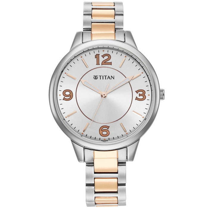 Titan Trendsetters Silver White Dial 2617KM01