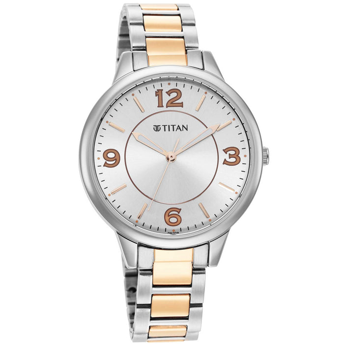 Titan Trendsetters Silver White Dial 2617KM01