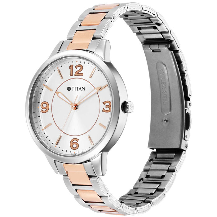 Titan Trendsetters Silver White Dial 2617KM01