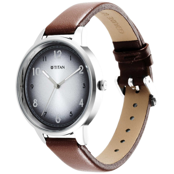 Titan Trendsetters Silver White Dial 2648SL04