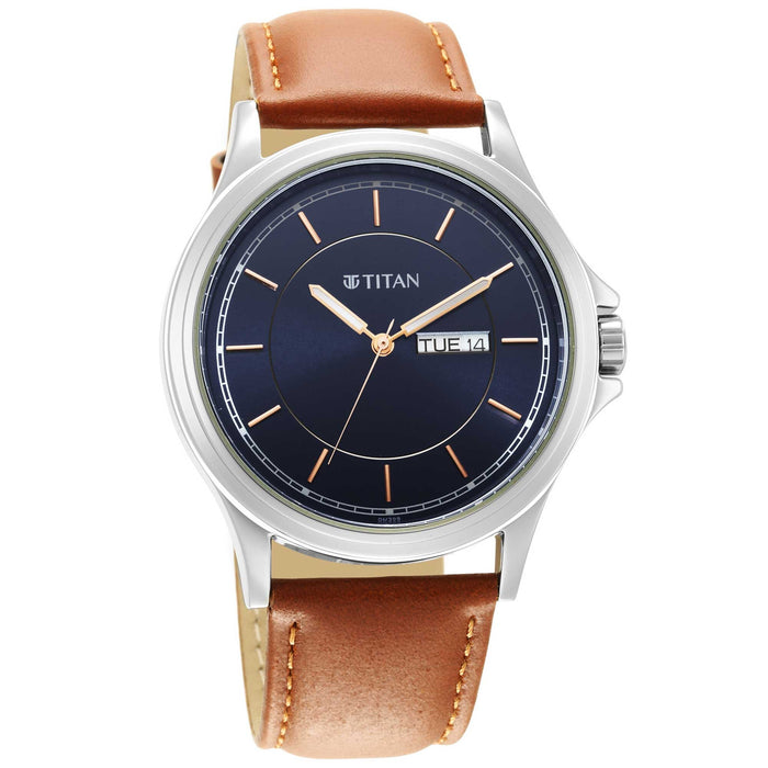 Titan Trendsetters With Blue Dial, strap