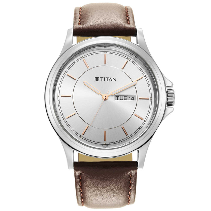TITAN Trendsetters With Silver White Dial