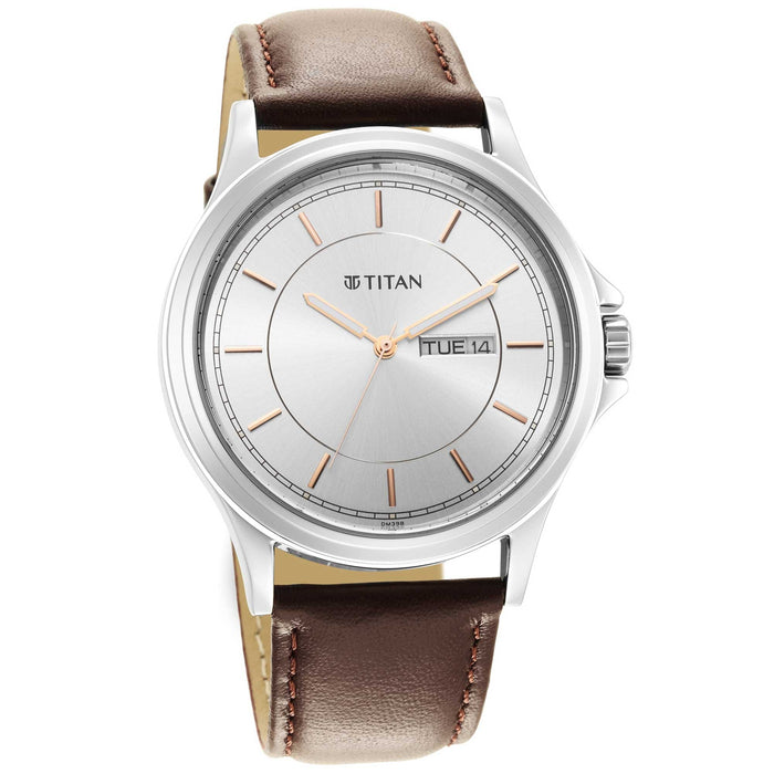 TITAN Trendsetters With Silver White Dial