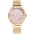 Titan Wander Light Brown Dial Metal Strap Watch 2634WM04