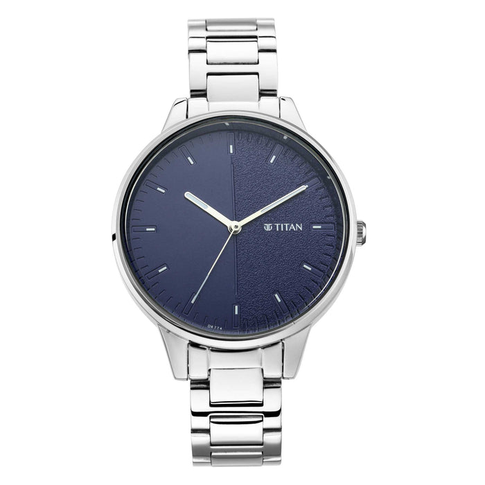 Titan Watches for Women (T2648SM01), Silver, bracelet