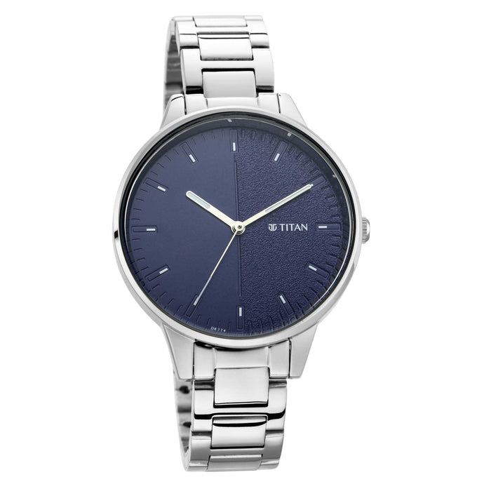 Titan Watches for Women (T2648SM01), Silver, bracelet