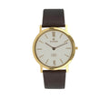 Titan White Dial Leather Strap Watch 679YL01