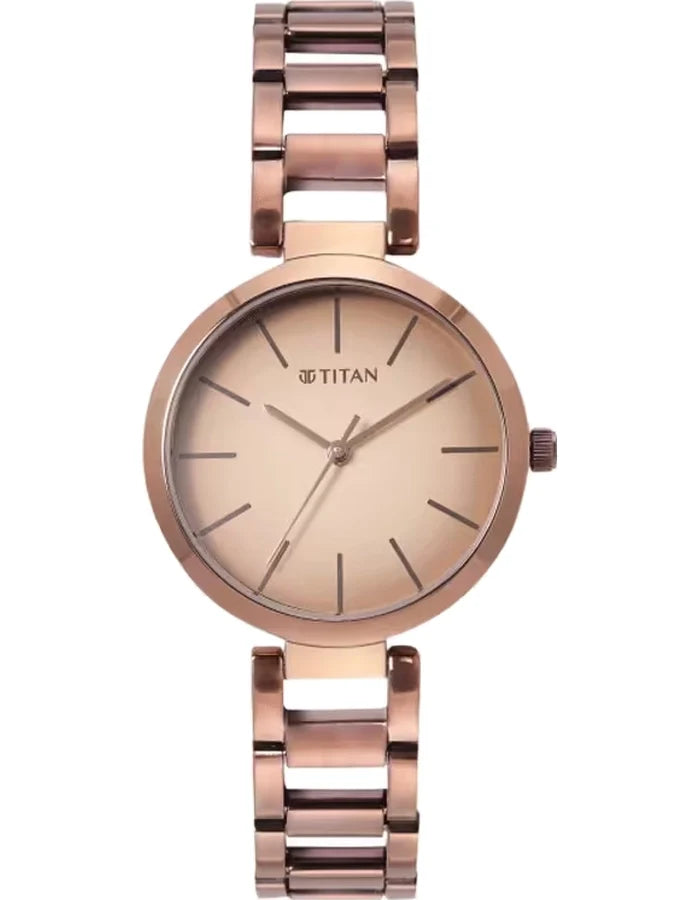 Titan Women Purple Analogue Watch 2480QM01