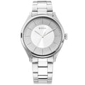 Titan Workwear Watch for Men with Beige Dial & Analog Function 1802SM03, Silver, bracelet