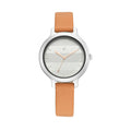 Tripster White and Grey Dial Leather Strap Watch