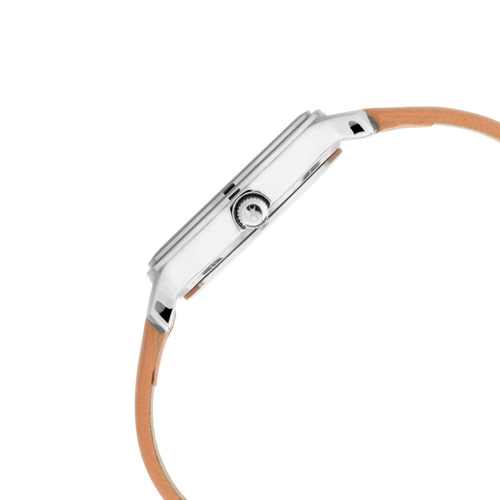 Tripster White and Grey Dial Leather Strap Watch