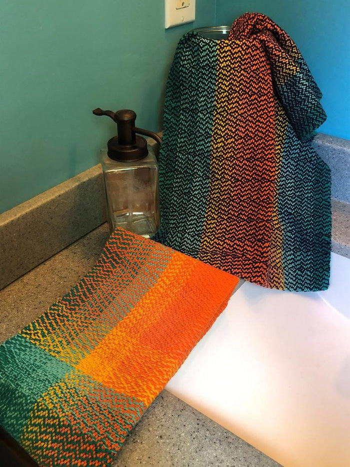 Tropical Sunrise Towels