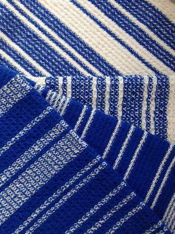 Waffle Weave Kitchen Towels 4-shaft Pattern