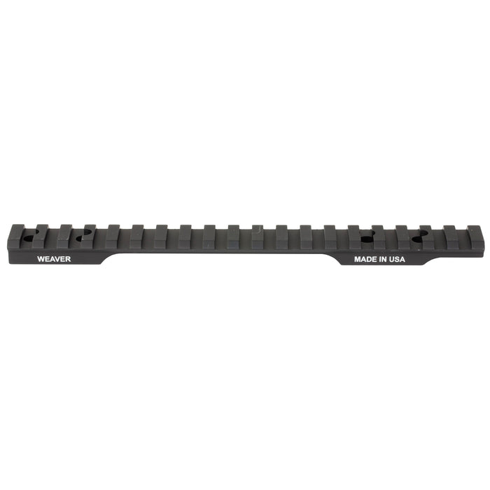 Weaver Multi Slot 20 MOA Long Action 1-Inch Scope Base Bases in Black Matte - 3