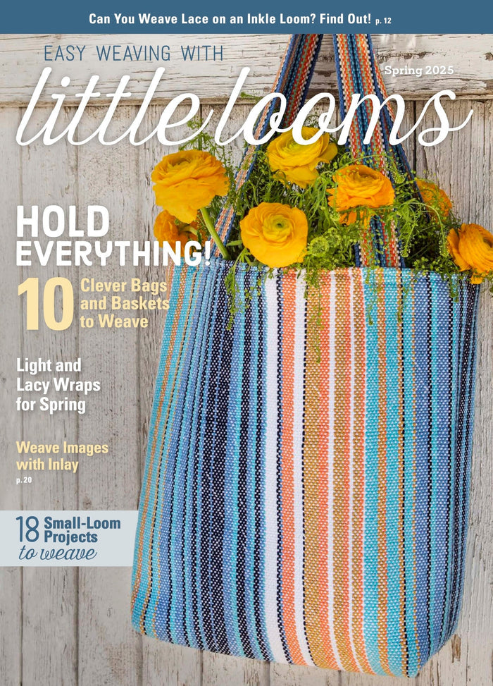 Weaving Class Tote and Inkle Strap