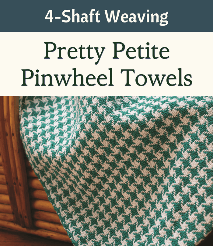 Weaving Hand Towels Simply Kit-of-the-Month Club for 4-Shaft Weaving