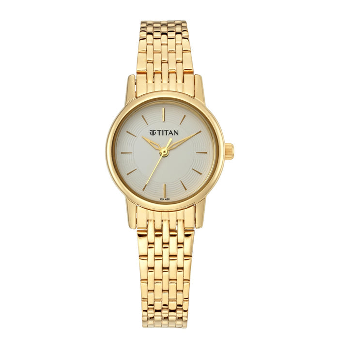 White Dial Analog Watch 2593YM02