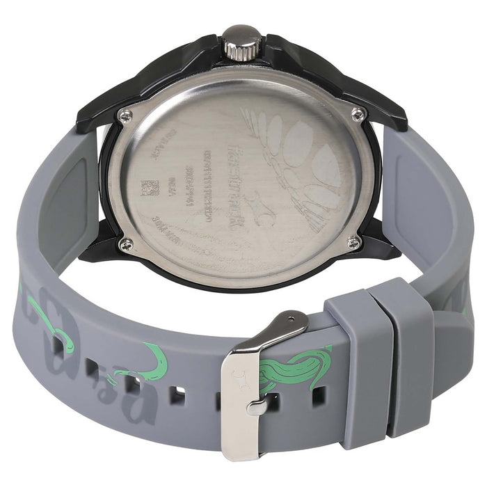 Wicked Lines Grey Dial Grey Silicone Strap Watch 38024PP41
