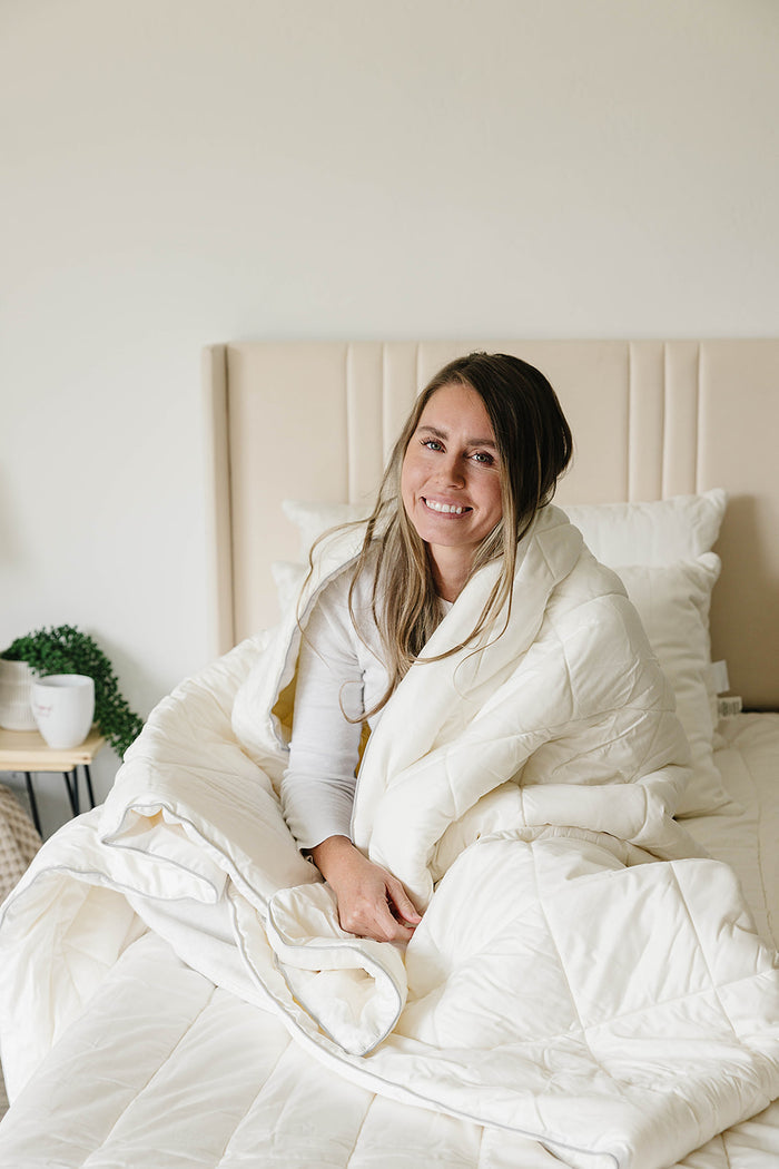 Wool Comforter, Queen